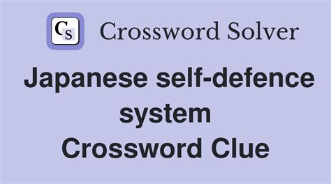 become rotten crossword|japanese system of self defence crossword.